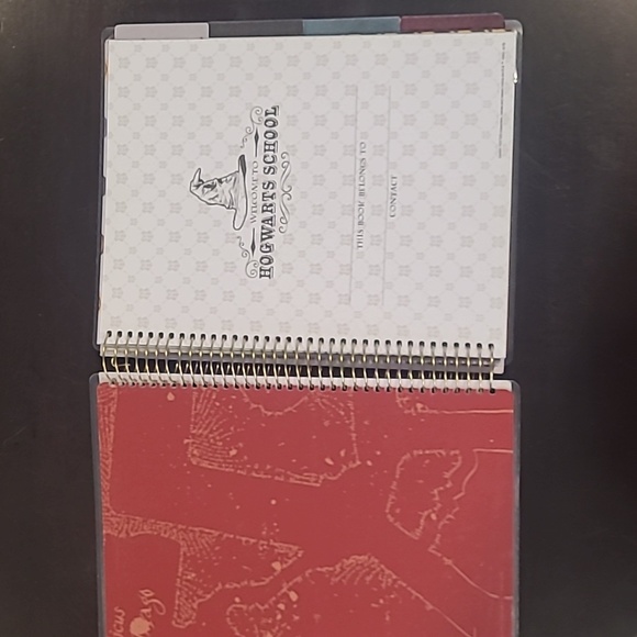 4/25 NWT HARRY POTTER 12 MONTH UNDATED AGENDA WITH STICKERS - Picture 3 of 5